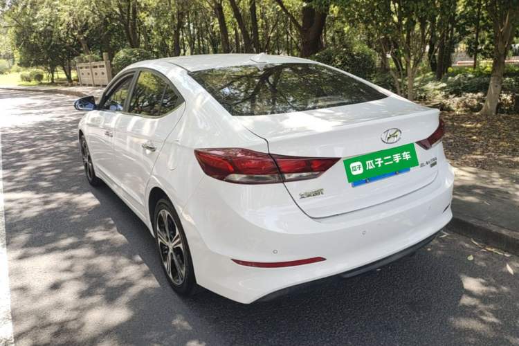 Used Hyundai Elantra (6th Generation / Lingdong) 2018 1.4T Dual-Clutch Xuan Dong · Dynamic Edition Rear Left 45 Deg