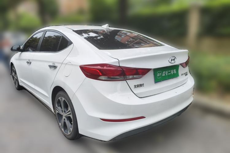 Used Hyundai Elantra (6th Generation / Lingdong) 2018 1.4T Dual-Clutch Xuan Dong · Dynamic Edition Rear Left 45 Deg