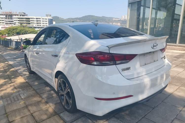 Used Hyundai Elantra (6th Generation / Lingdong) 2018 1.4T Dual-Clutch Xuan Dong · Dynamic Edition Rear Left 45 Deg