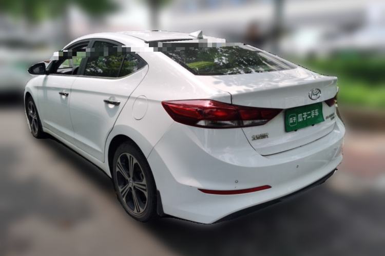 Used Hyundai Elantra (6th Generation / Lingdong) 2018 1.4T Dual-Clutch Xuan Dong · Dynamic Edition Rear Left 45 Deg