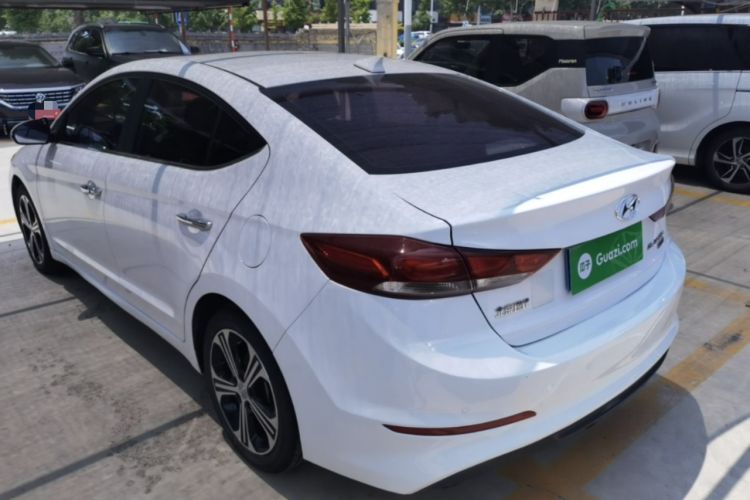 Used Hyundai Elantra (6th Generation / Lingdong) 2018 1.4T Dual-Clutch Xuan Dong · Dynamic Edition Rear Left 45 Deg
