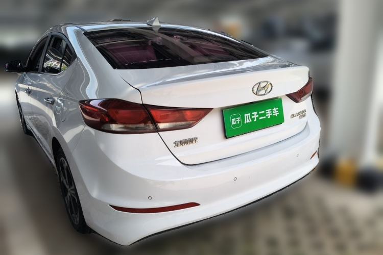 Used Hyundai Elantra (6th Generation / Lingdong) 2018 1.4T Dual-Clutch Xuan Dong · Dynamic Edition Rear Left 45 Deg
