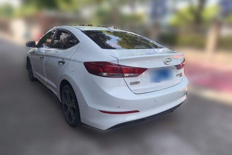 Used Hyundai Elantra (6th Generation / Lingdong) 2018 1.4T Dual-Clutch Xuan Dong · Dynamic Edition Rear Left 45 Deg