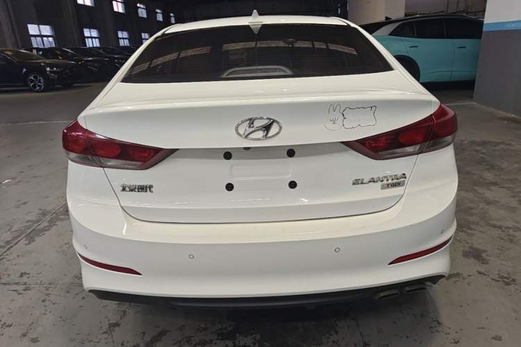 Used Hyundai Elantra (6th Generation / Lingdong) 2018 1.4T Dual-Clutch Xuan Dong · Dynamic Edition Rear