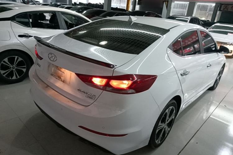 Used Hyundai Elantra (6th Generation / Lingdong) 2018 1.4T Dual-Clutch Xuan Dong · Dynamic Edition Rear Right 45 Deg