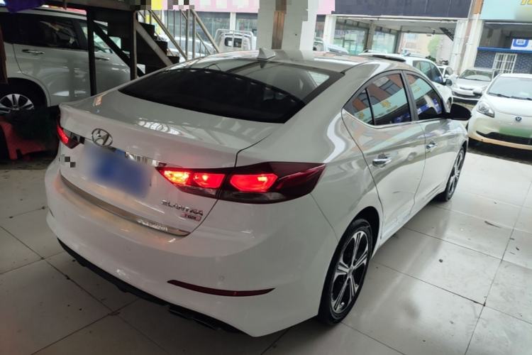 Used Hyundai Elantra (6th Generation / Lingdong) 2018 1.4T Dual-Clutch Xuan Dong · Dynamic Edition Rear Right 45 Deg