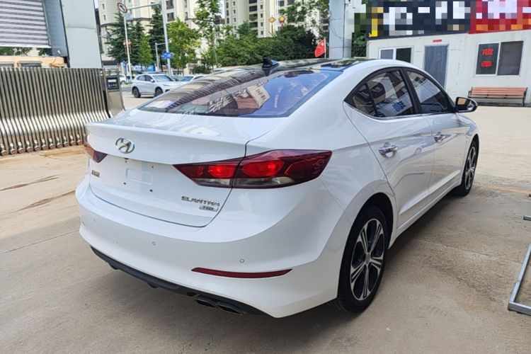 Used Hyundai Elantra (6th Generation / Lingdong) 2018 1.4T Dual-Clutch Xuan Dong · Dynamic Edition Rear Right 45 Deg