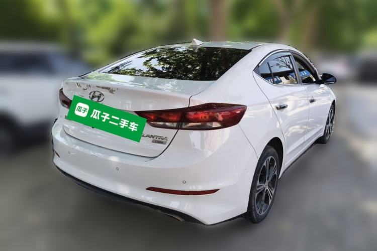 Used Hyundai Elantra (6th Generation / Lingdong) 2018 1.4T Dual-Clutch Xuan Dong · Dynamic Edition Rear Right 45 Deg