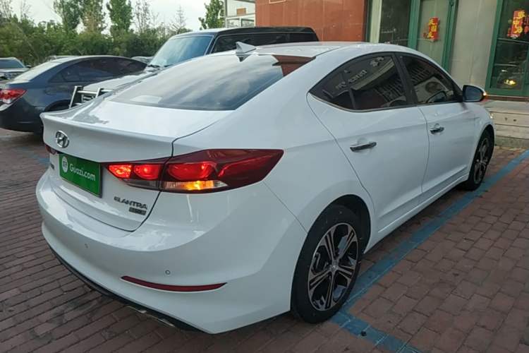 Used Hyundai Elantra (6th Generation / Lingdong) 2018 1.4T Dual-Clutch Xuan Dong · Dynamic Edition Rear Right 45 Deg