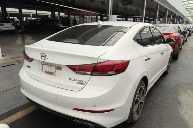Used Hyundai Elantra (6th Generation / Lingdong) 2018 1.4T Dual-Clutch Xuan Dong · Dynamic Edition Rear Right 45 Deg