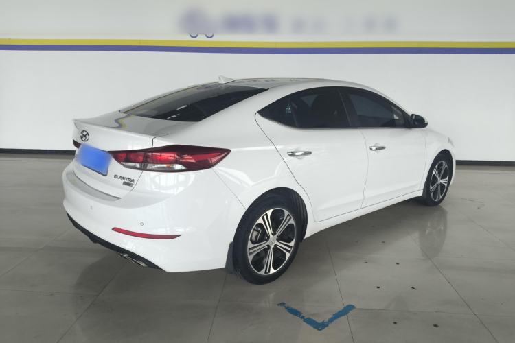 Used Hyundai Elantra (6th Generation / Lingdong) 2018 1.4T Dual-Clutch Xuan Dong · Dynamic Edition Rear Right 45 Deg