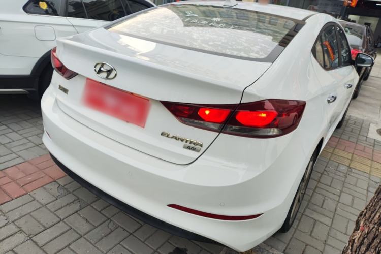 Used Hyundai Elantra (6th Generation / Lingdong) 2018 1.6L Automatic 15th Anniversary Special Edition Rear Right 45 Deg