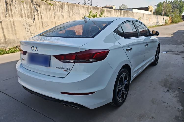 Used Hyundai Elantra (6th Generation / Lingdong) 2018 1.4T Dual-Clutch Xuan Dong · Dynamic Edition Rear Right 45 Deg