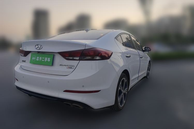 Used Hyundai Elantra (6th Generation / Lingdong) 2018 1.4T Dual-Clutch Xuan Dong · Dynamic Edition Rear Right 45 Deg