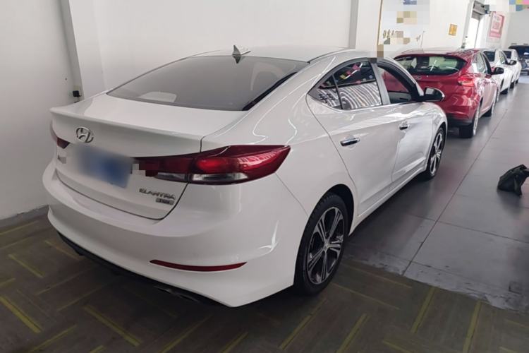 Used Hyundai Elantra (6th Generation / Lingdong) 2018 1.4T Dual-Clutch Xuan Dong · Dynamic Edition Rear Right 45 Deg