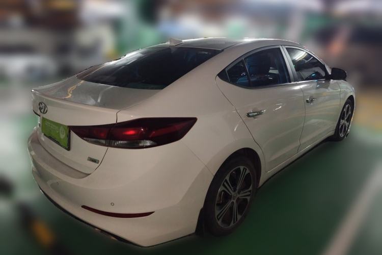 Used Hyundai Elantra (6th Generation / Lingdong) 2018 1.4T Dual-Clutch Xuan Dong · Dynamic Edition Rear Right 45 Deg
