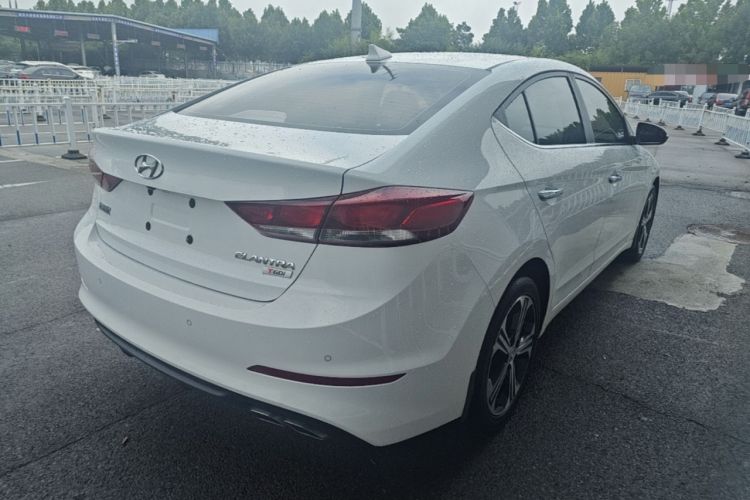 Used Hyundai Elantra (6th Generation / Lingdong) 2018 1.4T Dual-Clutch Xuan Dong · Dynamic Edition Rear Right 45 Deg
