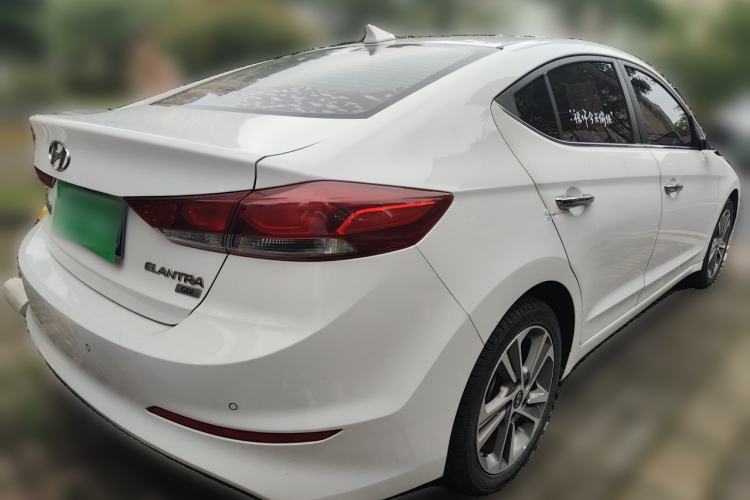 Used Hyundai Elantra (6th Generation / Lingdong) 2018 1.6L Automatic 15th Anniversary Special Edition Rear Right 45 Deg