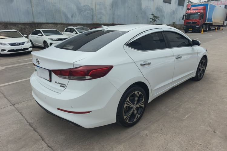 Used Hyundai Elantra (6th Generation / Lingdong) 2018 1.4T Dual-Clutch Xuan Dong · Dynamic Edition Rear Right 45 Deg
