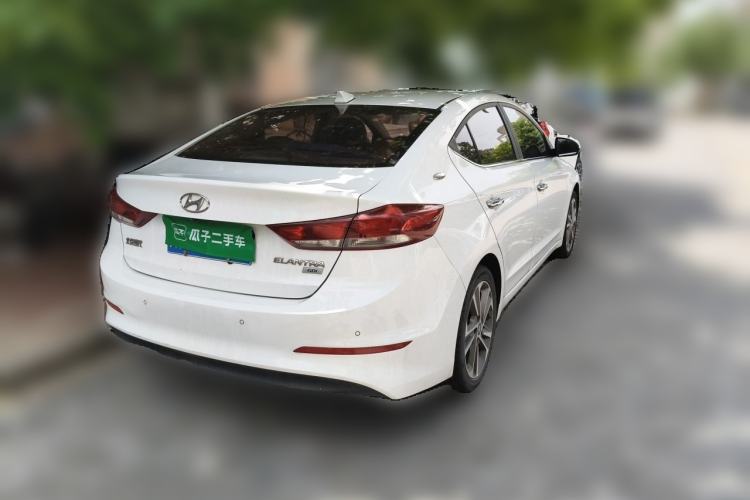 Used Hyundai Elantra (6th Generation / Lingdong) 2018 1.6L Automatic 15th Anniversary Special Edition Rear Right 45 Deg