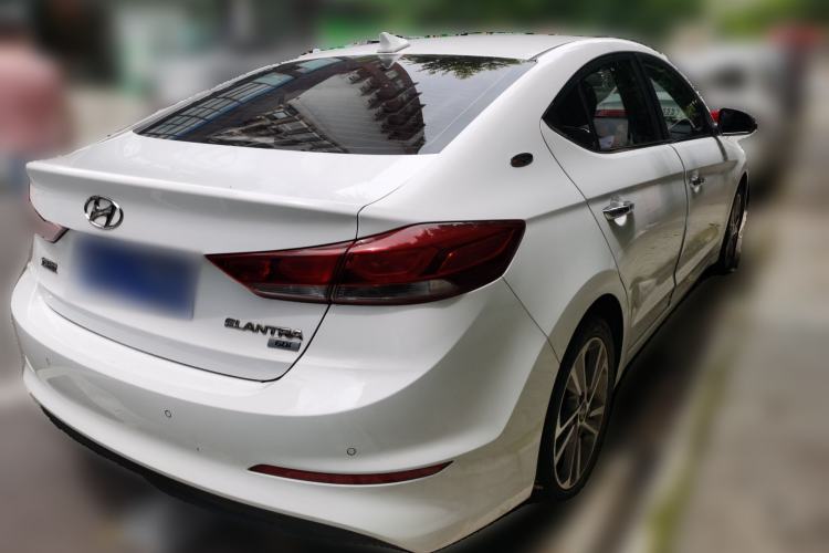 Used Hyundai Elantra (6th Generation / Lingdong) 2018 1.6L Automatic 15th Anniversary Special Edition Rear Right 45 Deg