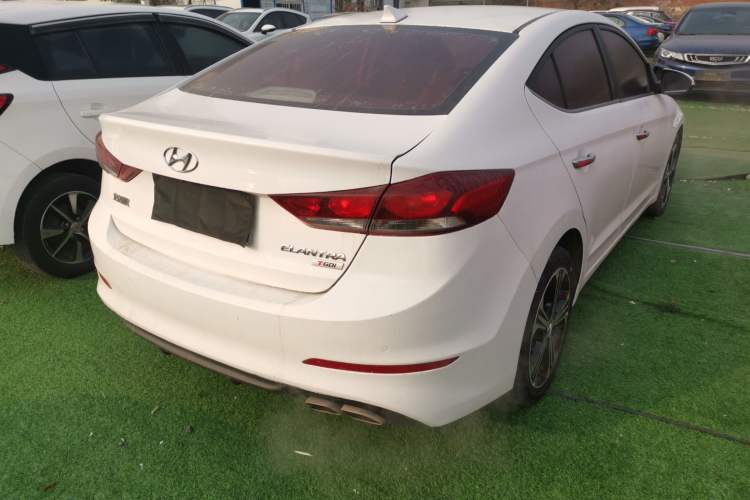 Used Hyundai Elantra (6th Generation / Lingdong) 2018 1.4T Dual-Clutch Xuan Dong · Dynamic Edition Rear Right 45 Deg