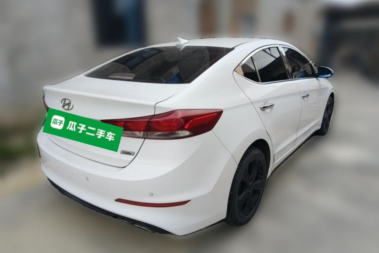 Used Hyundai Elantra (6th Generation / Lingdong) 2018 1.4T Dual-Clutch Xuan Dong · Dynamic Edition Rear Right 45 Deg
