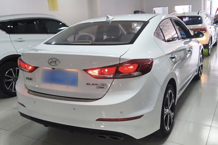 Used Hyundai Elantra (6th Generation / Lingdong) 2018 1.4T Dual-Clutch Xuan Dong · Dynamic Edition Rear Right 45 Deg