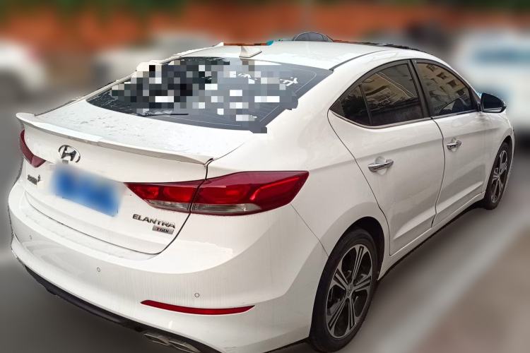 Used Hyundai Elantra (6th Generation / Lingdong) 2018 1.4T Dual-Clutch Xuan Dong · Dynamic Edition Rear Right 45 Deg