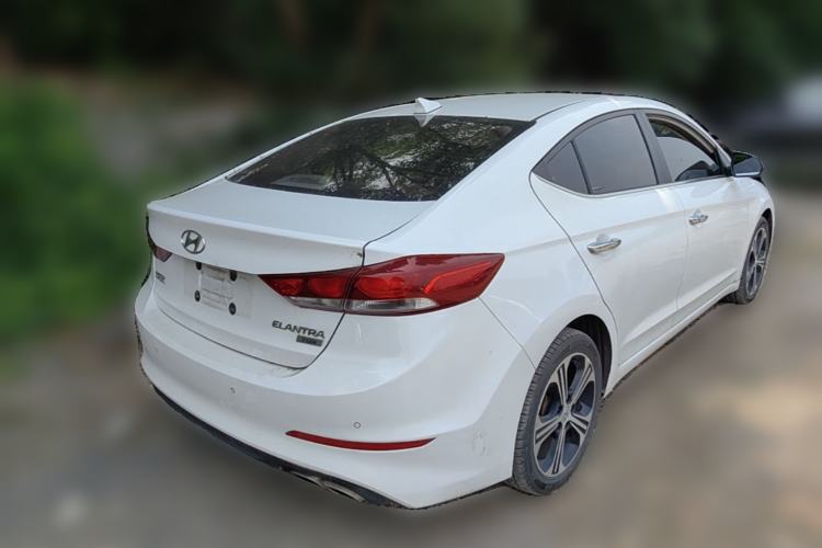 Used Hyundai Elantra (6th Generation / Lingdong) 2018 1.4T Dual-Clutch Xuan Dong · Dynamic Edition Rear Right 45 Deg