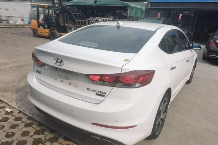 Used Hyundai Elantra (6th Generation / Lingdong) 2018 1.4T Dual-Clutch Xuan Dong · Dynamic Edition Rear Right 45 Deg