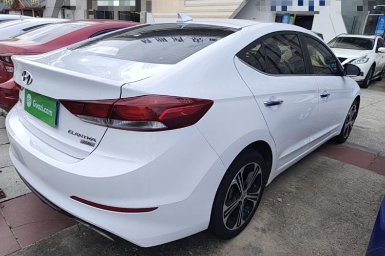 Used Hyundai Elantra (6th Generation / Lingdong) 2018 1.4T Dual-Clutch Xuan Dong · Dynamic Edition Rear Right 45 Deg