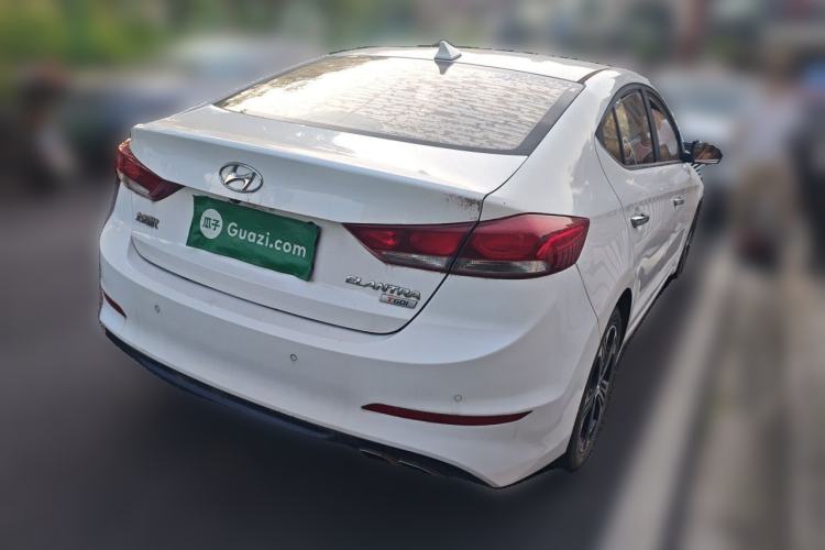 Used Hyundai Elantra (6th Generation / Lingdong) 2018 1.4T Dual-Clutch Xuan Dong · Dynamic Edition Rear Right 45 Deg