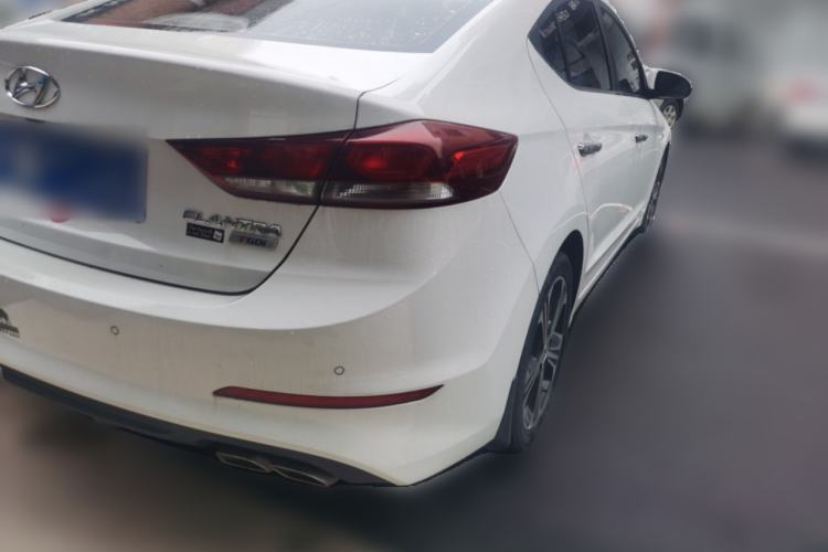 Used Hyundai Elantra (6th Generation / Lingdong) 2018 1.4T Dual-Clutch Xuan Dong · Dynamic Edition Rear Right 45 Deg