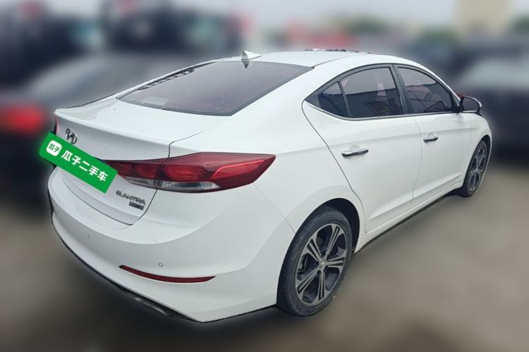 Used Hyundai Elantra (6th Generation / Lingdong) 2018 1.4T Dual-Clutch Xuan Dong · Dynamic Edition Rear Right 45 Deg