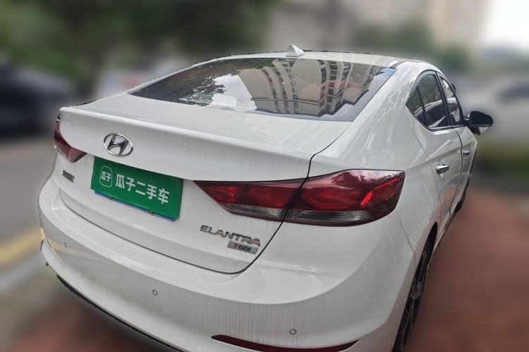 Used Hyundai Elantra (6th Generation / Lingdong) 2018 1.4T Dual-Clutch Xuan Dong · Dynamic Edition Rear Right 45 Deg