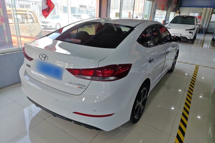 Used Hyundai Elantra (6th Generation / Lingdong) 2018 1.4T Dual-Clutch Xuan Dong · Dynamic Edition Rear Right 45 Deg