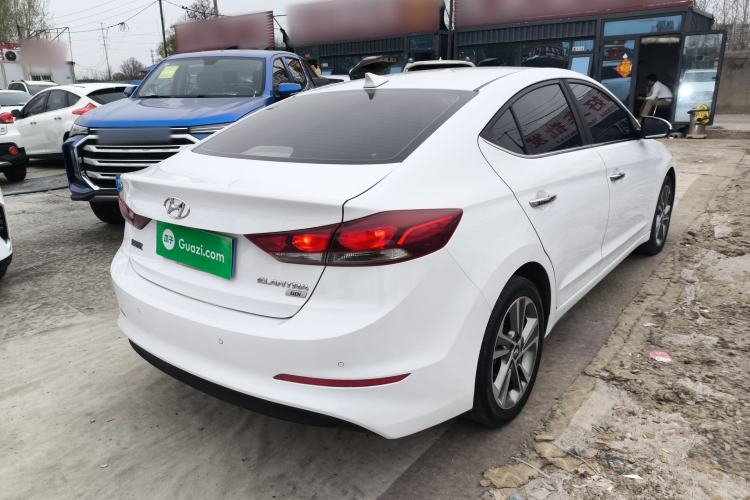 Used Hyundai Elantra (6th Generation / Lingdong) 2018 1.6L Automatic 15th Anniversary Special Edition Rear Right 45 Deg
