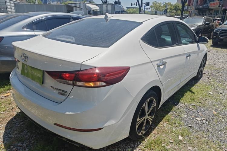 Used Hyundai Elantra (6th Generation / Lingdong) 2018 1.4T Dual-Clutch Xuan Dong · Dynamic Edition Rear Right 45 Deg