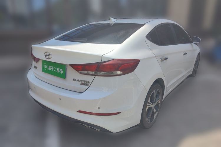 Used Hyundai Elantra (6th Generation / Lingdong) 2018 1.4T Dual-Clutch Xuan Dong · Dynamic Edition Rear Right 45 Deg