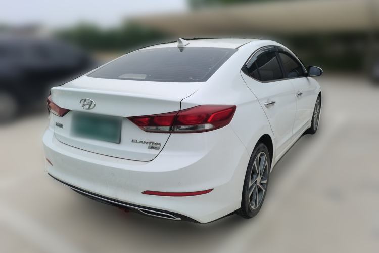 Used Hyundai Elantra (6th Generation / Lingdong) 2018 1.6L Automatic 15th Anniversary Special Edition Rear Right 45 Deg