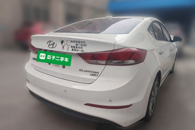 Used Hyundai Elantra (6th Generation / Lingdong) 2018 1.6L Automatic 15th Anniversary Special Edition Rear Right 45 Deg