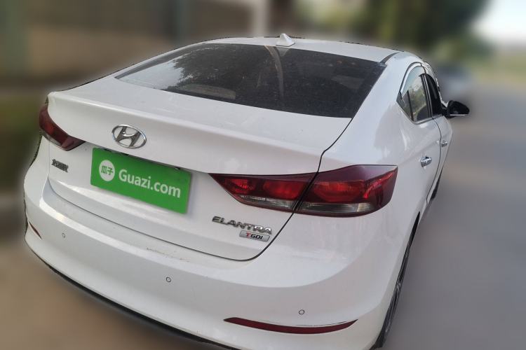 Used Hyundai Elantra (6th Generation / Lingdong) 2018 1.4T Dual-Clutch Xuan Dong · Dynamic Edition Rear Right 45 Deg