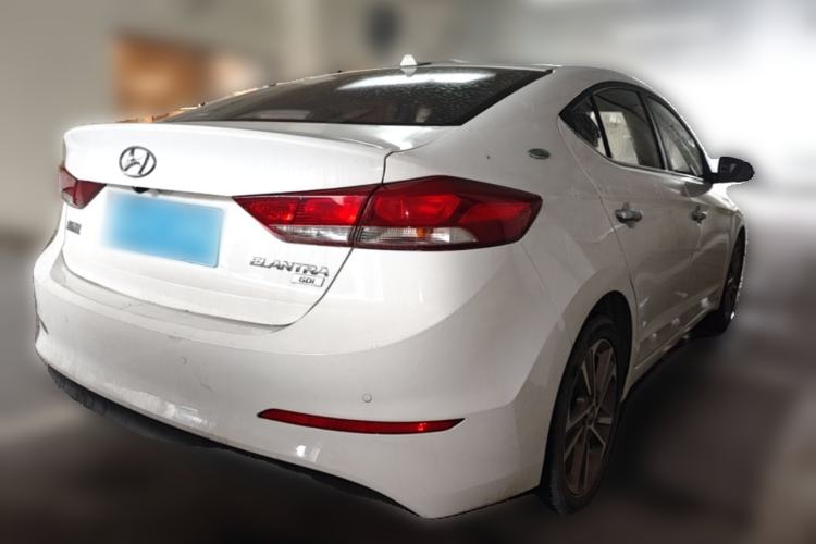 Used Hyundai Elantra (6th Generation / Lingdong) 2018 1.6L Automatic 15th Anniversary Special Edition Rear Right 45 Deg