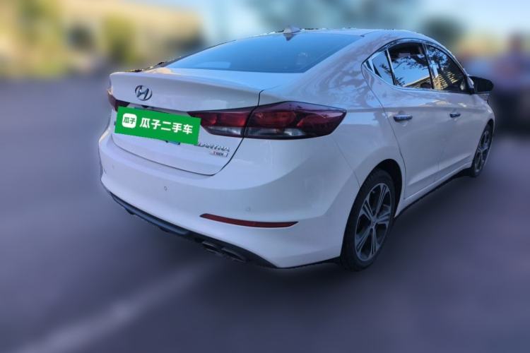 Used Hyundai Elantra (6th Generation / Lingdong) 2018 1.4T Dual-Clutch Xuan Dong · Dynamic Edition Rear Right 45 Deg