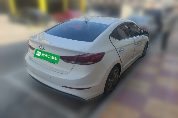 Used Hyundai Elantra (6th Generation / Lingdong) 2018 1.6L Automatic 15th Anniversary Special Edition Rear Right 45 Deg