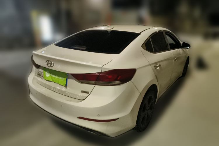 Used Hyundai Elantra (6th Generation / Lingdong) 2018 1.4T Dual-Clutch Xuan Dong · Dynamic Edition Rear Right 45 Deg