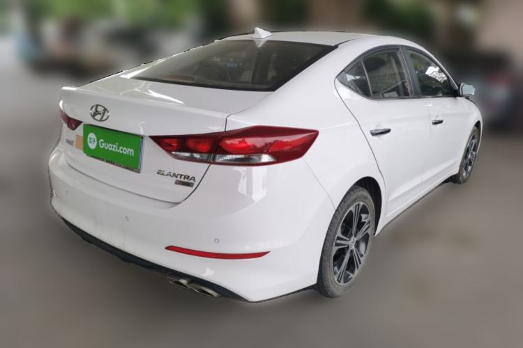 Used Hyundai Elantra (6th Generation / Lingdong) 2018 1.4T Dual-Clutch Xuan Dong · Dynamic Edition Rear Right 45 Deg