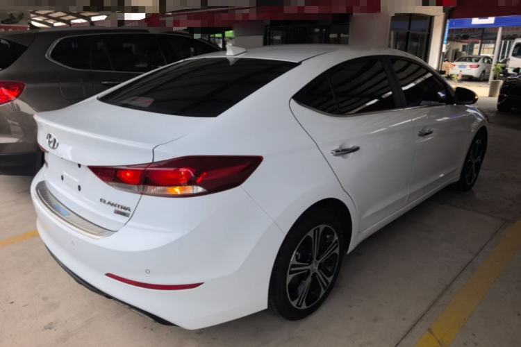 Used Hyundai Elantra (6th Generation / Lingdong) 2018 1.4T Dual-Clutch Xuan Dong · Dynamic Edition Rear Right 45 Deg