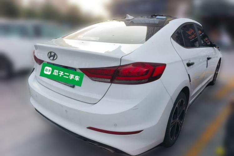Used Hyundai Elantra (6th Generation / Lingdong) 2018 1.4T Dual-Clutch Xuan Dong · Dynamic Edition Rear Right 45 Deg